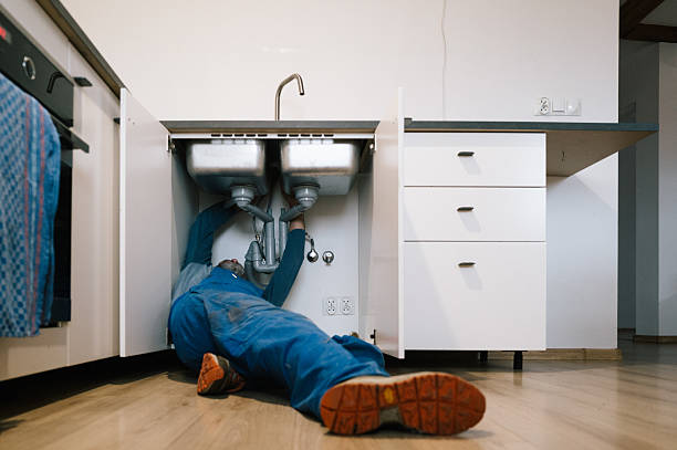 Professional Plumbing technician working in Andover, NY